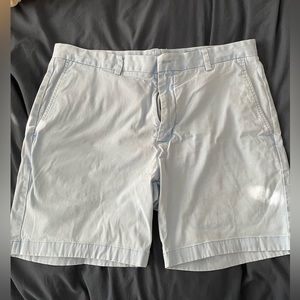 Vineyard Vines Shorts BLUE Chino Breaker 98% Cotton 2% Spandex Size 36 Mens